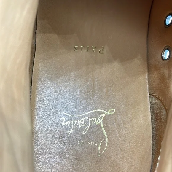 Christian Louboutin Louis Flat Calf Spikes - Picture 8 of 10